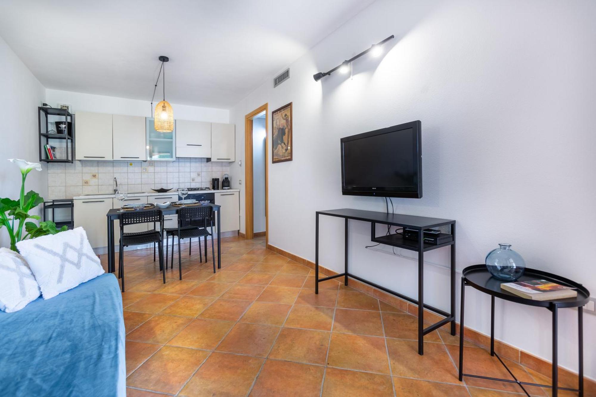 Aetos Home With Shared Swimming Pool - Porto Pino Hill Esterno foto