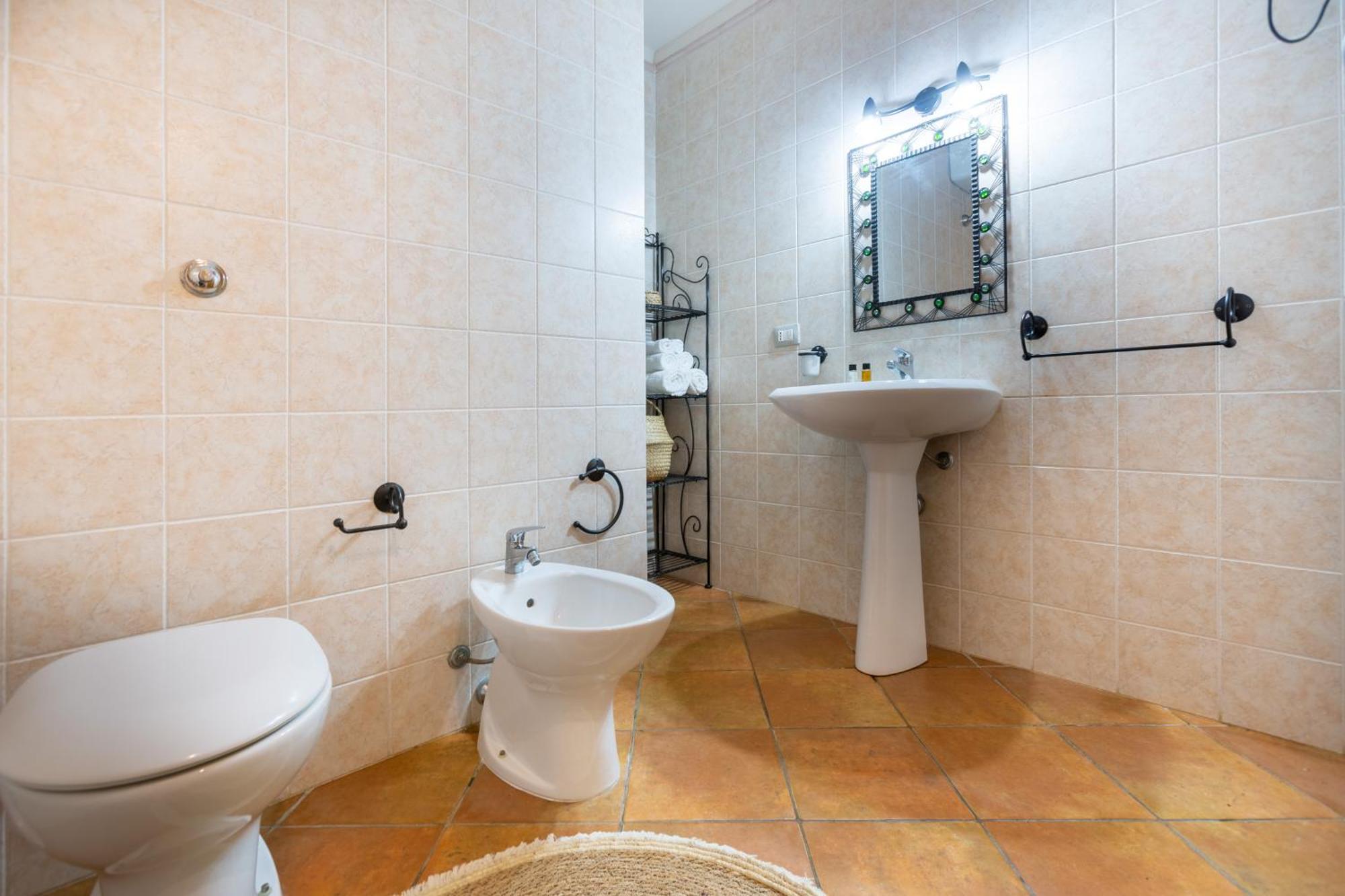 Aetos Home With Shared Swimming Pool - Porto Pino Hill Esterno foto