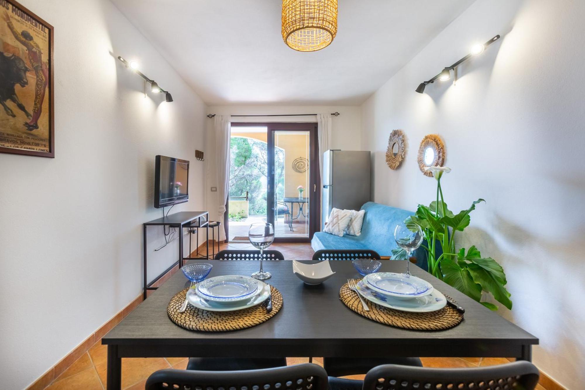 Aetos Home With Shared Swimming Pool - Porto Pino Hill Esterno foto